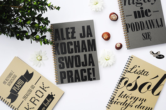 Ależ ja kocham swoją pracę, notatnik Sowia Aleja