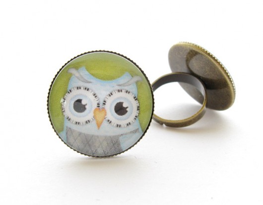 OWLY - Pierścionek z Sową by Matusevic