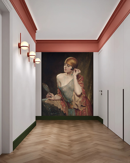 tapety i naklejki ścienne Tapeta - Zwierciadło -  Albert Henry Collings