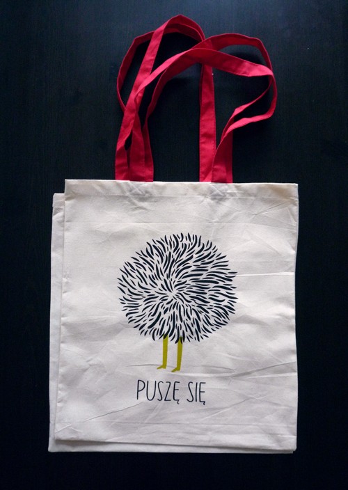 puszę się | zielony bagbag
