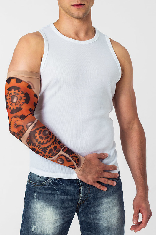 Rękawek z tatuażem TIME FOR MACHINES (unisex) dirrtytown clothing