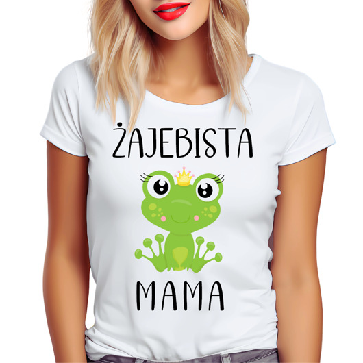 t-shirt damskie Koszulka dla mamy Dzień Matki śmieszny prezent