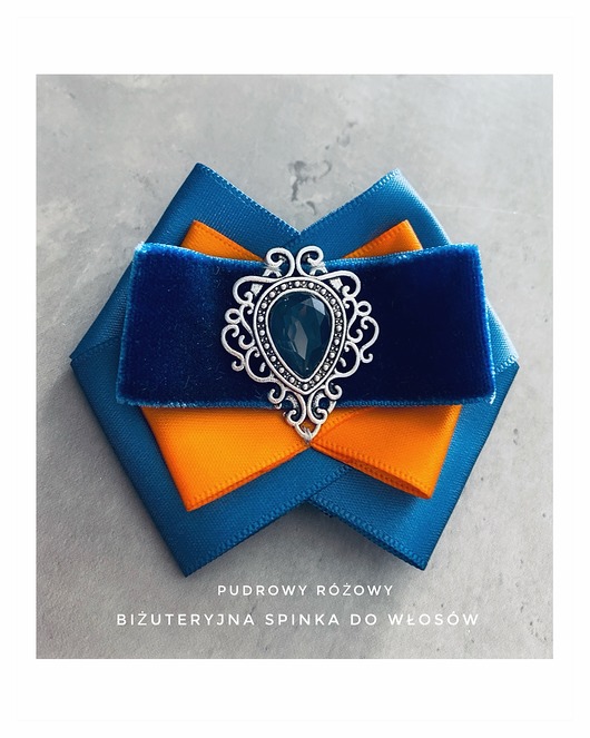 spinki i klamry do włosów Biżuteryjna spinka do włosów  z kryształkiem   New