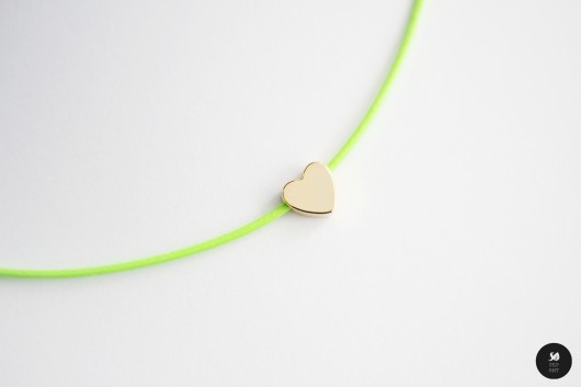 16k gold Make a Wish - serduszko sopeppermint