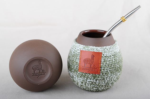 Ceramiczne matero,kubek do picia yerba mate. Mupka