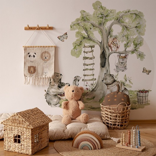 naklejki ścienne do pokoju dziecka Woodland Walk - Naklejki Na Ścianę Dla Dzieci  Wzór 3