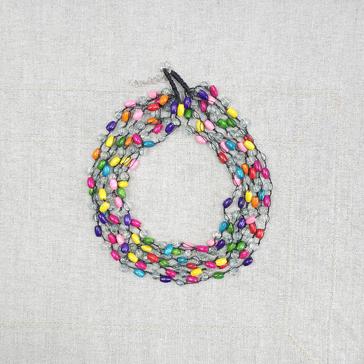 kolie 7019 Kolorowy naszyjnik boho