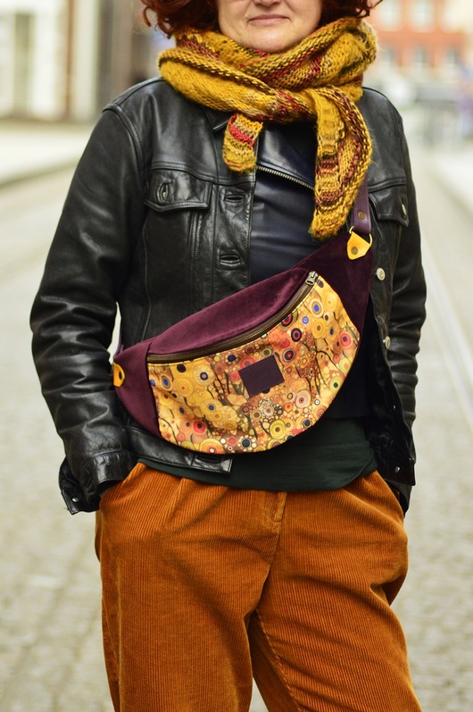 saszetka nerka Nerka XL Klimt