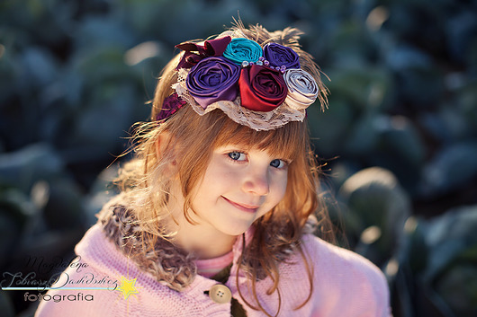 Opaska dla dziecka , COUTURE GIRL ,headband. Fascynatory