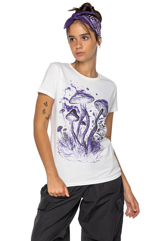 t-shirt damskie T-shirt damski UNDERWORLD Mushrooms
