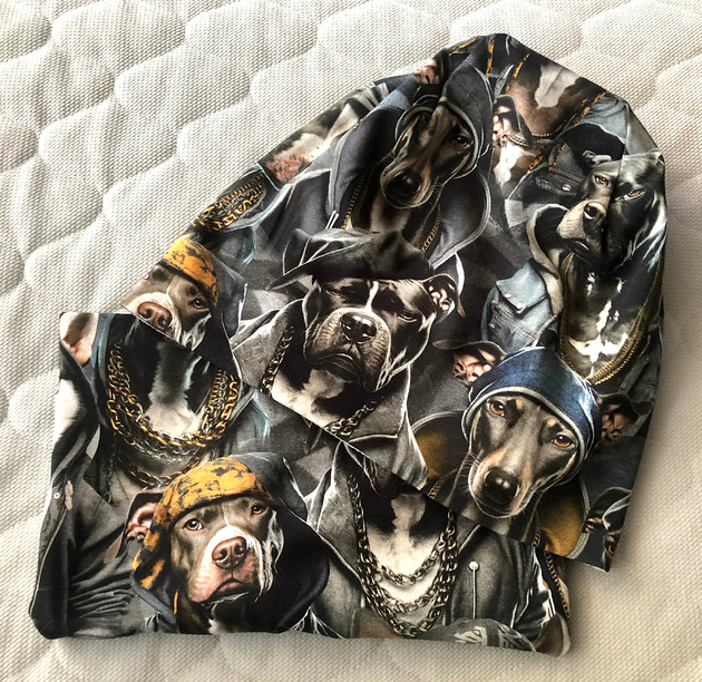 czapki dziecięce KOMPLET _ czapka + komin w pieski