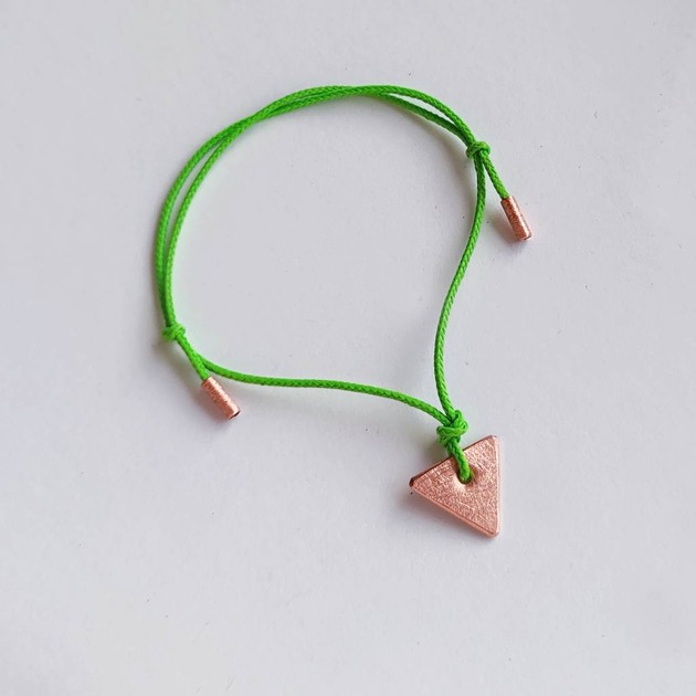bransoletki na sznurku TRÓJKĄT  bransoletka