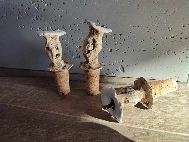 butelki wielorazowe Ozdobny korek do wina Ogryzek