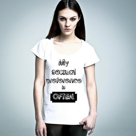 T-SHIRT PORN CORN sexual preference NOH8 SYNDICATE