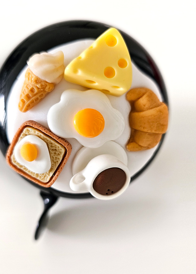akcesoria do roweru Czarny  dzwonek BREAKFAST