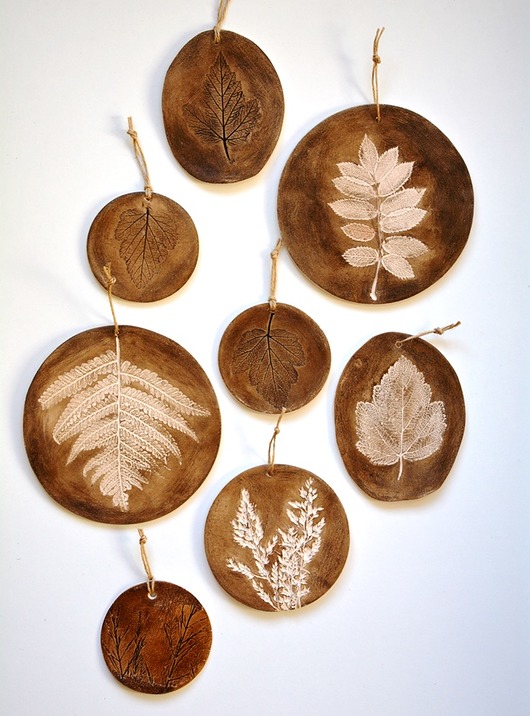 8 x dekor ceramiczny Wooden Love