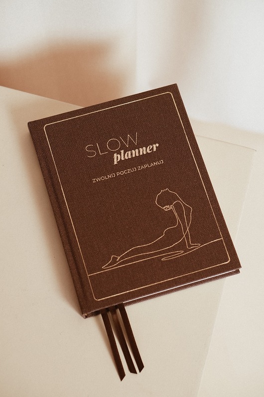 kalendarze i plannery SLOW PLANNER 2026  układ tygodniowy  Ciepła Czekolada