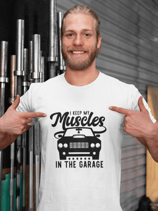 t-shirty męskie koszulka muscle car