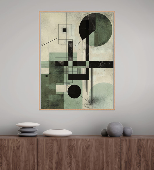 plakaty Geometria natury - Plakat, druk - Minimalizm, Boho, Loft #29