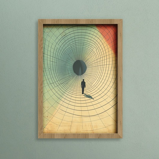 plakaty Plakat - W tunelu