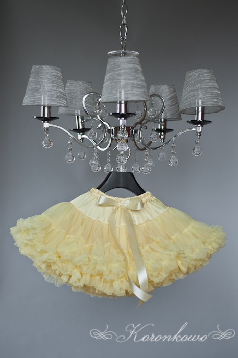 TUTU PETTISKIRT ŻÓŁTA 4-6 lat KAMA SOLARSKA