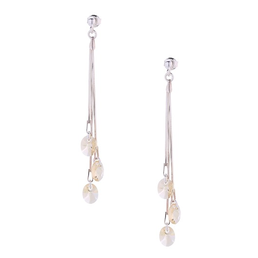 Kryształy swarovski na łańcuszku. Laoni