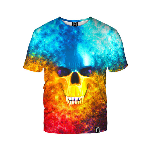 t-shirt damskie Damski T-shirt DR.CROW Vampire Skull