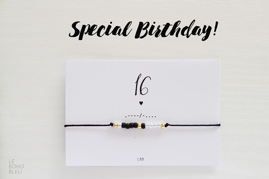 16 Morse Code Bracelet Le Boho Bleu