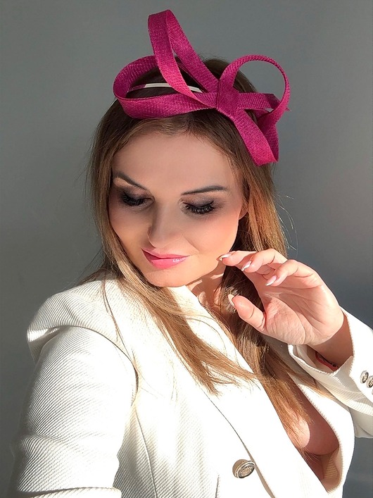 fascynatory Fascynator MONO amarant  / inne kolory