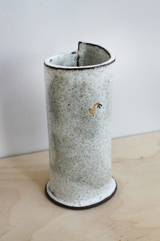 Wazon ceramiczny Złoty kwiatek ELEMTHEBRAND