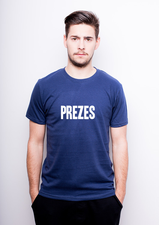 T-shirt męski -  Prezes AllbagAllprints