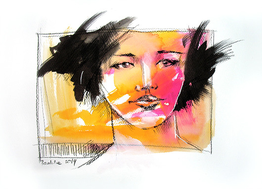 Cecylia - plakat 70x50 cm Katarzyna Radzka