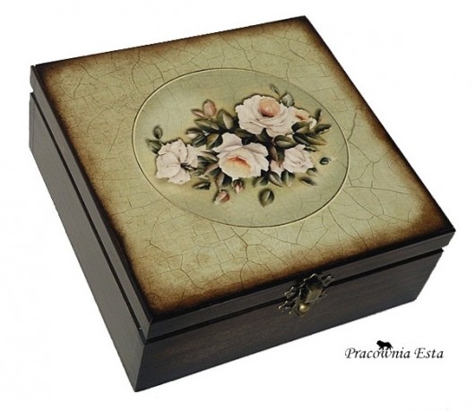 Kasetka White Rose  Pracownia Esta