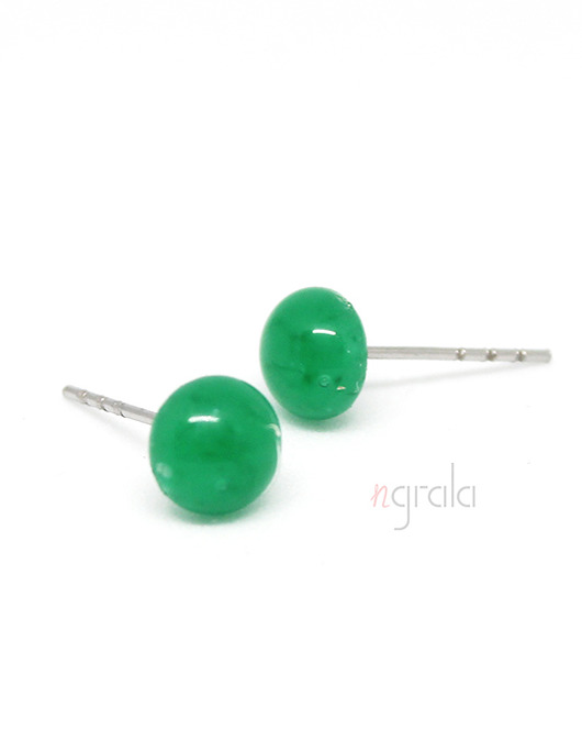 Kolczyki Green Drop Natalia Grala
