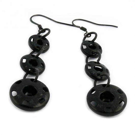 Beauty Industrial black snap Modny Design