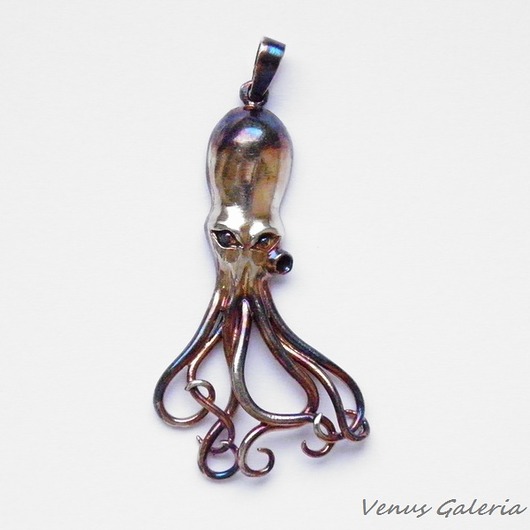Wisiorek - Ośmiornica brąz VENUS GALERIA