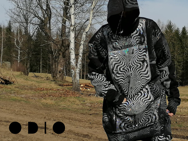 bluza z kapturem damska opart  black  hoodie