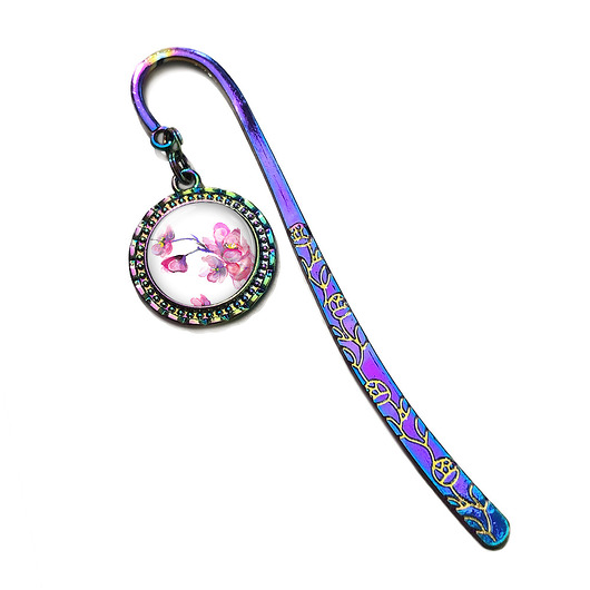 zakładki do książek Kolekcja Starlight - zakładka - kwiat wiśni