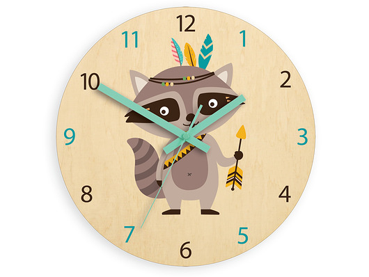 Zegar dziecięcy Szop 30cm ModernClock