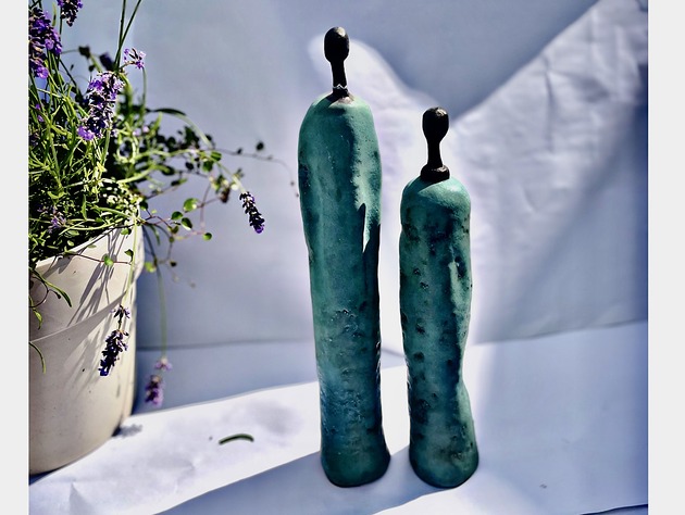 figurki i rzeźby Figurki ceramiczne-2 sztuki