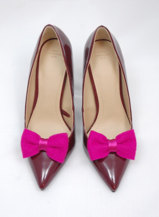 Pinky Bow  - klipsy do butów Coquet Coquet