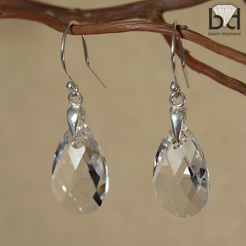 Ślubny kryształ Swarovski Black Diamond