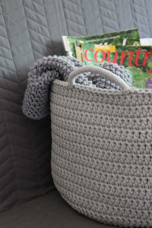 Kosz Mega Light Grey LucyandKucy