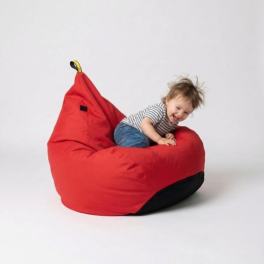 pufy do siedzenia Puf TIPI OSKAR PEREK czerwony