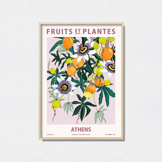 plakaty Plakat botaniczny "Ateny"