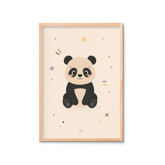 plakaty Panda plakat Montessori
