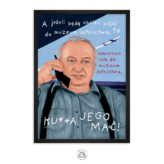 plakaty Plakat - Muzeum lotnictwa (Chłopaki nie płaczą)