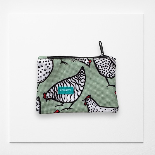 portfele damskie Portfelik mini - kury