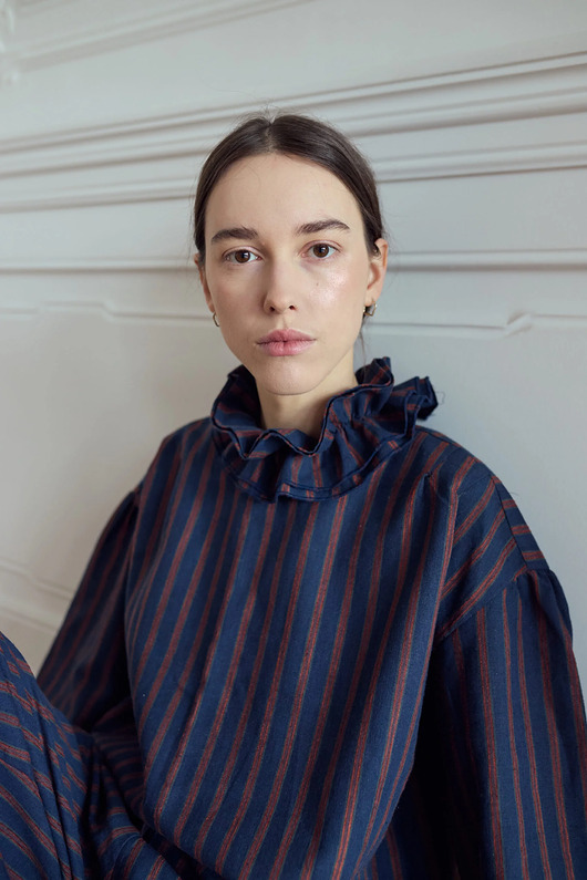 koszule damskie  Tessa Koszula z Kryzą