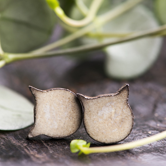 Ceramiczne kolczyki Ceramika SPK